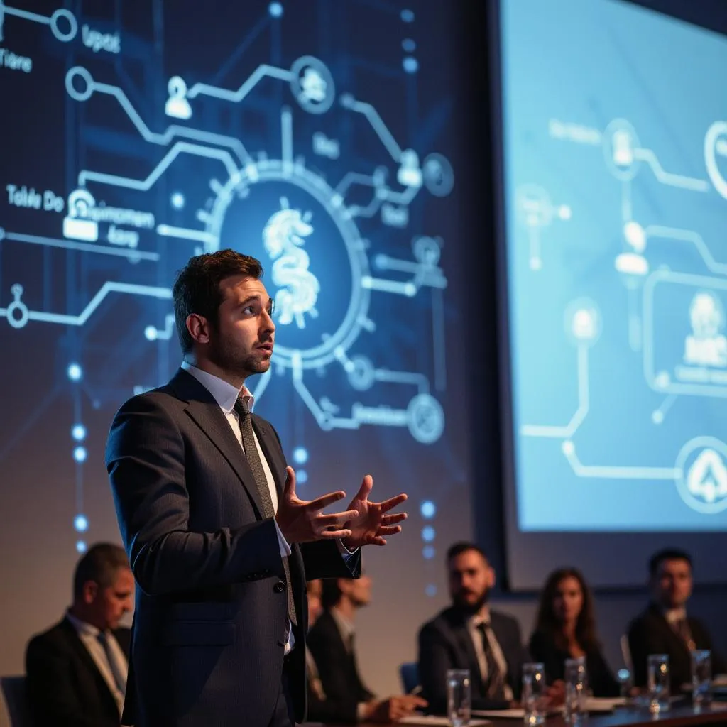 Conferencia sobre regulación de criptomonedas